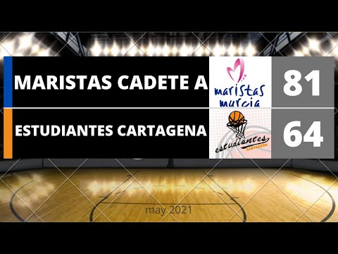 2021 / PLAYOFF 2 / 2ª Parte / CADETE A 81 - 64 Estudiantes Cartagena
