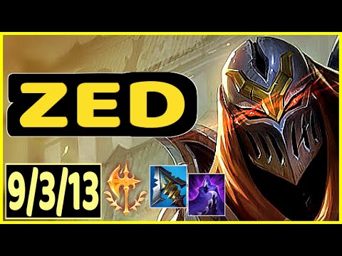 ZED VS VLADIMIR - 9/3/13 KDA MID GAMEPLAY GRANDMASTER I