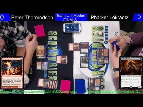 Modern (Team Unified) Magic: Burn vs Jund Death Shadow (Finals)
