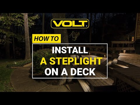 How to Install the Brass Bunker LED Step Light