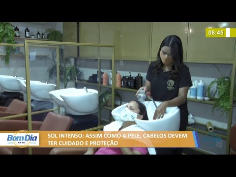 Tal como a pele, cabelos devem ter cuidado e protecão contra sol intenso 13 09 2021