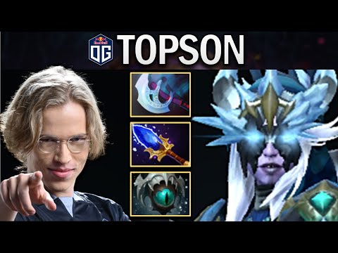 OG.TOPSON DROW RANGER WITH 23 KILLS - DOTA 2 7.29 GAMEPLAY