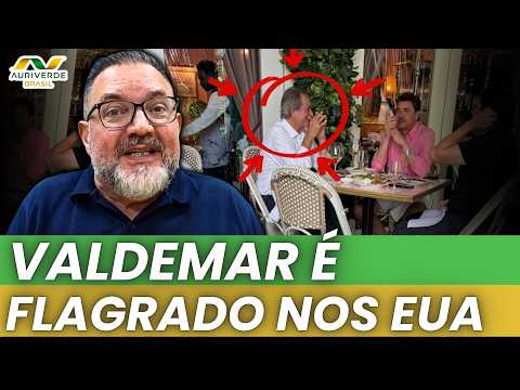 Valdemar é Flagrado nos EUA almoçando com Senador que surpreendeu nas pesquisas