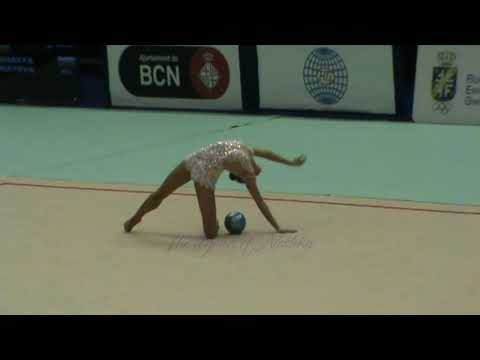 Mariya MATEVA (BUL) ball - 2015 Trofeu ciutat de Barcelona