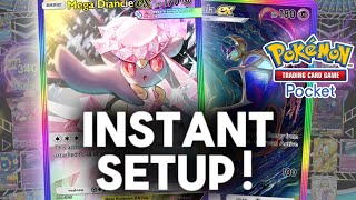 This Mega Diancie Deck Does INSANE Damage! - Pokemon Pocket Deck Build