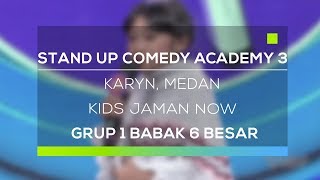 Download lagu Stand Up Comedy Academy 3 : Karyn, Medan - Kids Jaman Now mp3 Download lagu Stand Up Comedy Academy 3 : Karyn, Medan - Kids Jaman Now mp3