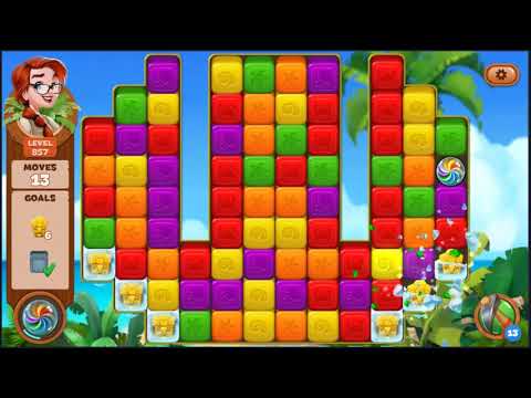 Lost Island Blast Adventure Level 857 - NO BOOSTERS 🏝️ | SKILLGAMING ✔️