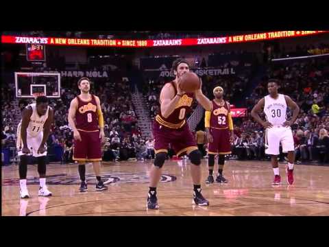 Kevin Love vs New Orleans Pelicans 04.12.2015 (15Pts)
