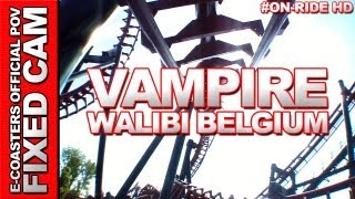 Vampire - Walibi Belgium | On-Ride (ECam HD)