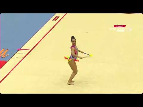 Lina Dussán Orozco (Col) 🇨🇴-Clasificación Mazas- #JuegosOdesur2022 #Asuncion2022