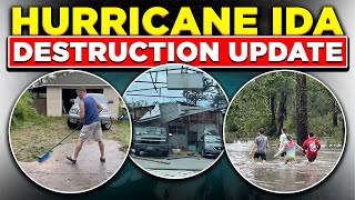 Hurricane Ida Devastation and Destruction Update in Louisiana | Restoration and Cleanup Begins