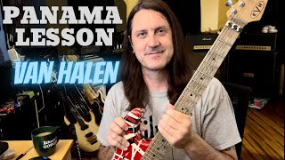 How To Play Panama By Van Halen L- Guitar Lesson Including Guitar Solo