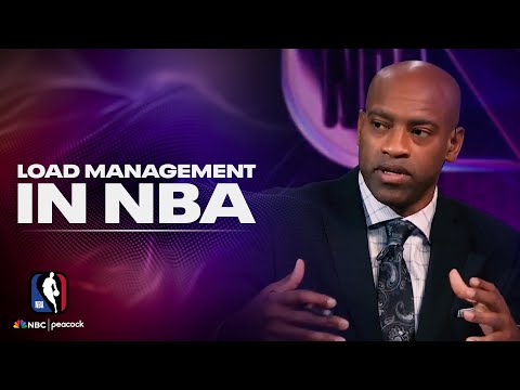 Tracy McGrady, Vince Carter, Carmelo Anthony go in-depth on load management in NBA | NBA on NBC