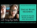 Dagaz Rune Meaning (Elder Futhark Runes) - Ancient Runes Revealed - Home Rune Symbol and Meanings
