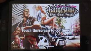 preview picture of video 'Gangstar: West Coast Hustle on lg gt 540 optimus android 2.3.3 gameplay'