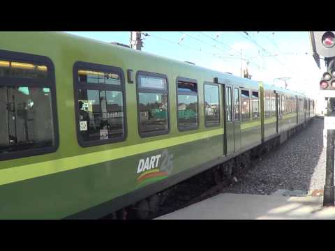 Irish Rail 8100 EMU 8119 + 8139 + 8137 departs Dublin Connolly