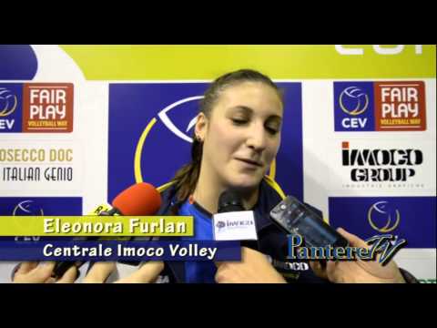 CEV Cup. Prosecco Doc Imoco Volley VS Khinik Yuzhni (SECONDA PARTE). 26 nov.