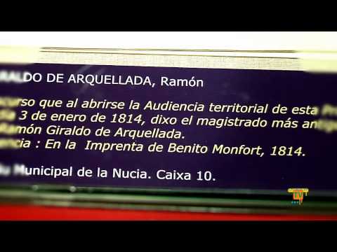 24/03/12 – La Nucía aportó 2 documentosa la exposición «Els valencians i la Constitució de 1812»