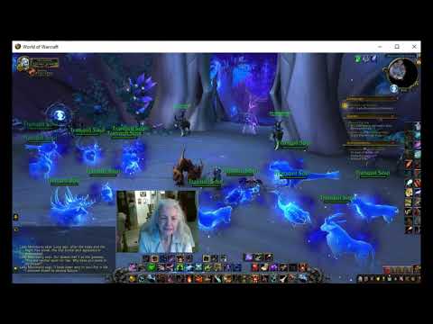 Night Fae Covenant Intro: World of Warcraft: Threads of Fate