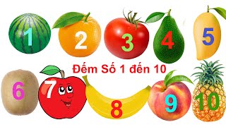 Dạy Bé Tập Đếm Số Từ 1 đến 10 | kênh mầm non