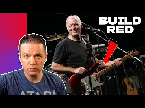 Build your own custom David Gilmour Red Stratocaster