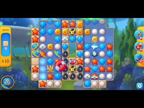 Fishdom. 5034 level no boosters and diamonds