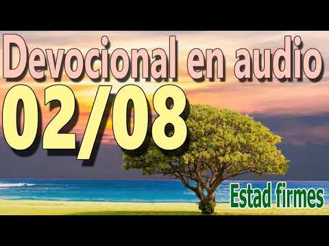 Devocional en audio 02/08 - Estad firmes