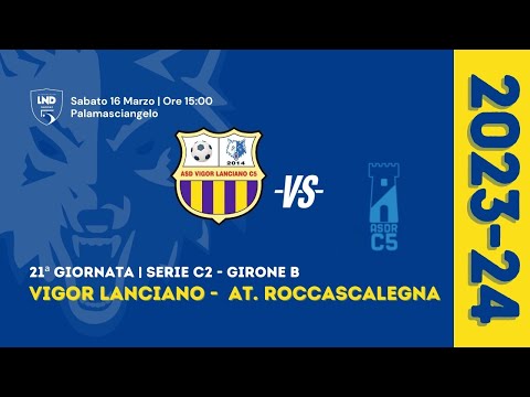 Serie C2 | Vigor Lanciano - Atletico Roccascalegna 2-2 (Gol & Highlights) | 21ª Giornata 2023/2024