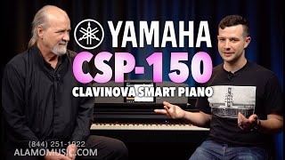 Video thumbnail for Yamaha CSP-150 Clavinova Smart Piano - DEMO & Overview by Alamo Music Center - Pianos and Keyboards