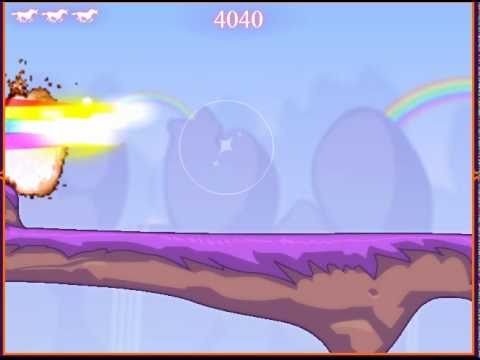 Let's Play Robot Unicorn Attack Beginning of the End