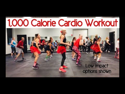 1000 Calorie Cardio Workout | High or Low Impact