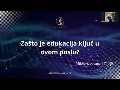Zašto je edukacija ključ u našem poslovanju? - Jovana Milojević