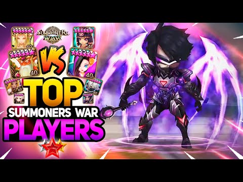 WORLD RANK 1 vs WORLD RANK 3 AND MORE - Summoners War