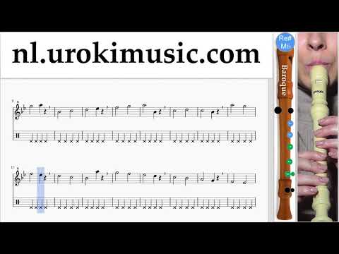 Blokfluit Leren Spelen (B.) Major Lazer & DJ Snake - Lean On Tablatura Deel#1 oefeningen um-i799