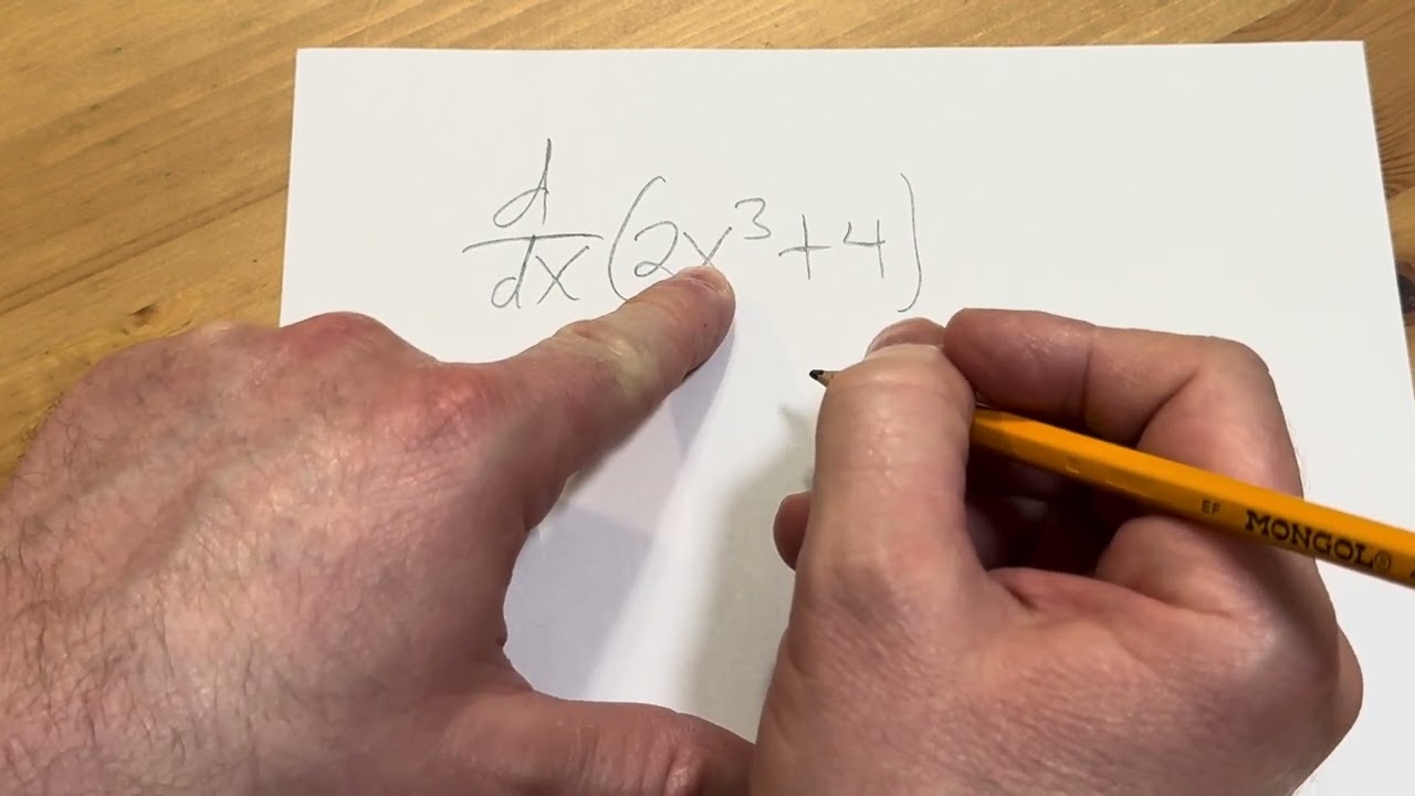 How to Find the Derivative of a Polyonmial of Degree 3