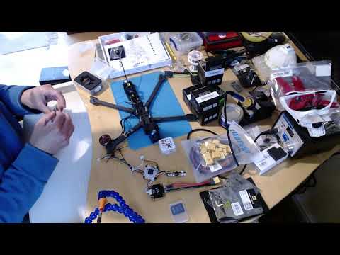 ArduCopter 7" LR Build Video 10 - Power Train Unboxing and Plan
