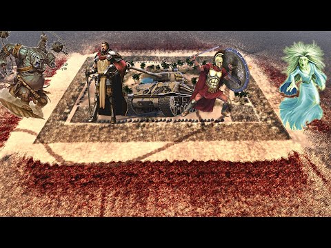 5,000,000 ZOMBIES ATTACK THE ELITE KNIGHT OASIS - Epic Battle Simulator 2 - UEBS 2