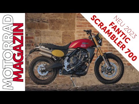Yamaha engine! Fantic Scrambler 700 with the CP2 of the MT-07 and XSR700 with more power