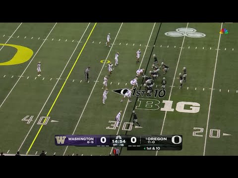 2024 NCAAF College Football (Week 14) - Washington Huskies at Oregon Ducks - Full Game Replay (HD)