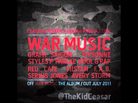 Ceasar, PStarr Ft  Grafh, Parlae,Red Cafe, Mistah F A B , Serius Jones, Avery Storm -  War Music