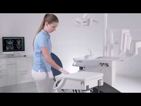 Hygiene bei Behandlungseinheiten: Teneo, Sinius und Intego Pro - morgens