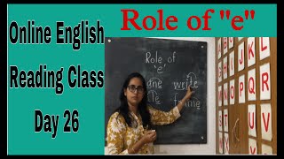 How to teach reading 4 letter and 5 letter words | words ending with e letter| Phonics reading