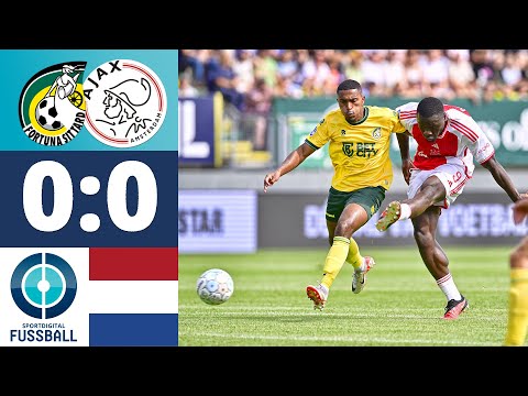 Nur 2 Spieler über 23! Junges Ajax-Team holt Punkt in Sittard  | Fortuna Sittard - Ajax Amsterdam