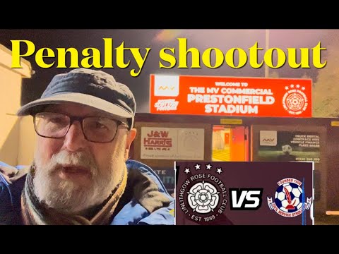 Penalty shootout; Linlithgow Rose v Civil Service Strollers.