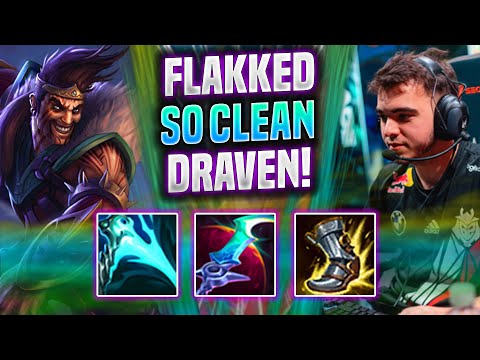 FLAKKED IS SO CLEAN WITH DRAVEN! - G2 Flakked Plays Draven ADC vs Sivir! | Season 2022