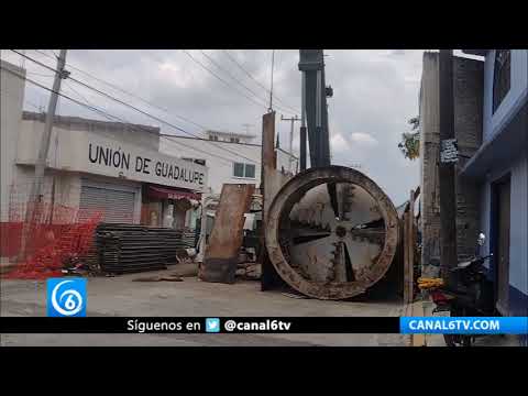 Video: Trabajos en el colector solidaridad: entre anuncios oficiales y la realidad local