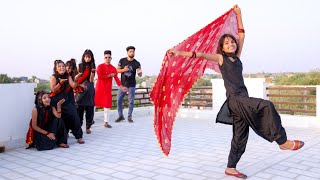 Laal Dupatta 💃Dance Challenge 😱 | Sapna C, Dev C, Renuka P, | Payal Ishu Kunal | Mk studio