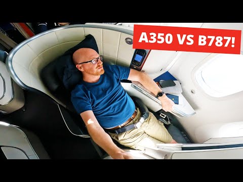 Air France Airbus A350 vs Boeing 787 Business Class: Which is Best?