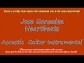Jose Gonzalez - Heartbeats (Acoustic Guitar Instrumental) Karaoke
