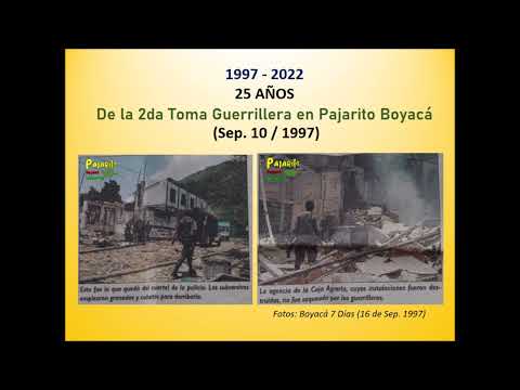 25 AÑOS  Toma guerrillera (1997 - 2022) Septiembre 10
